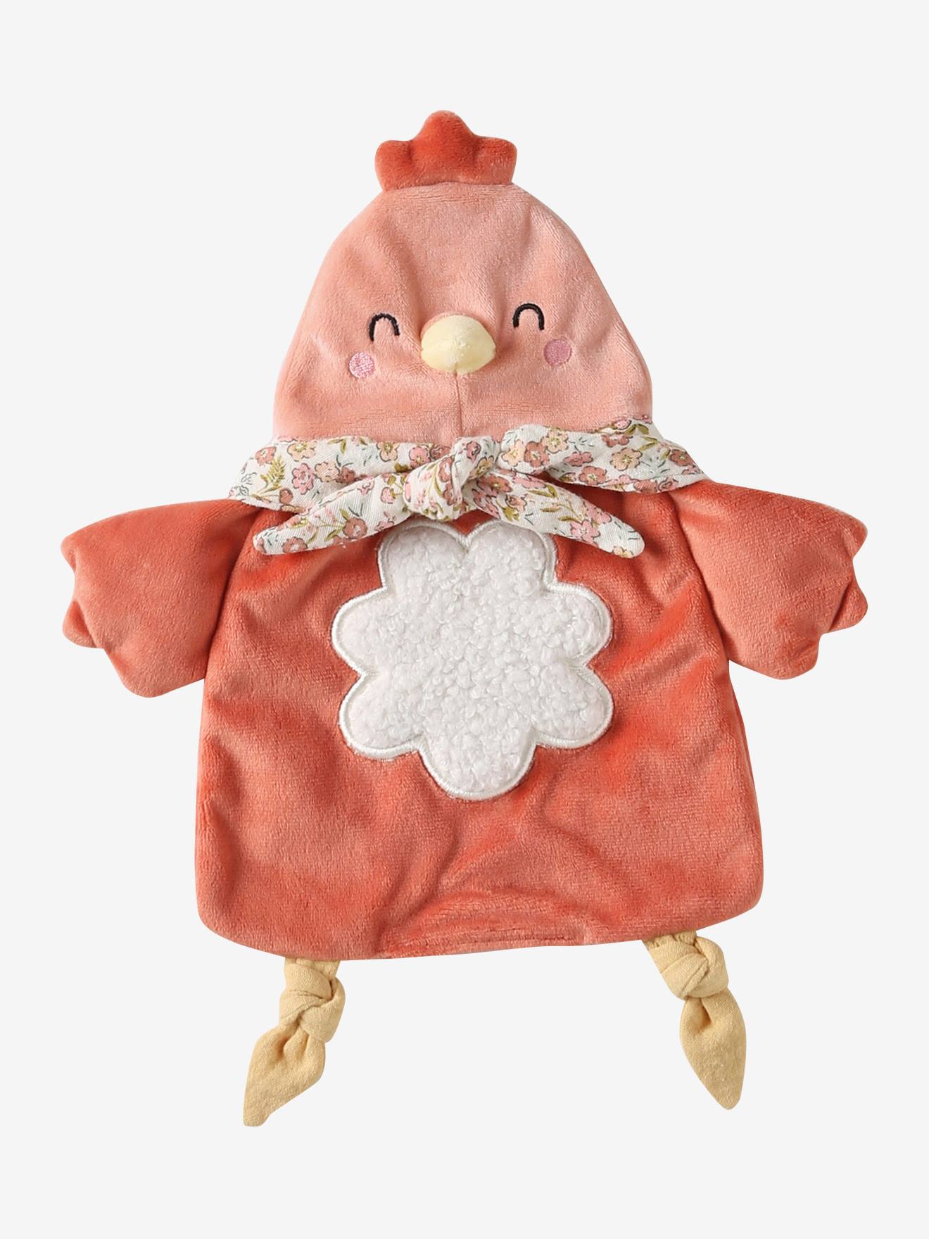 Valisette doudou personnalisable cocotte
