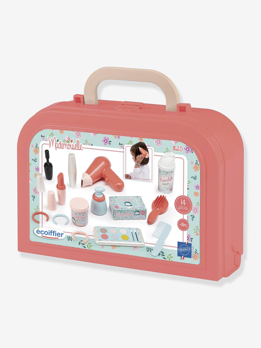 Valisette rétro beauté multicolore