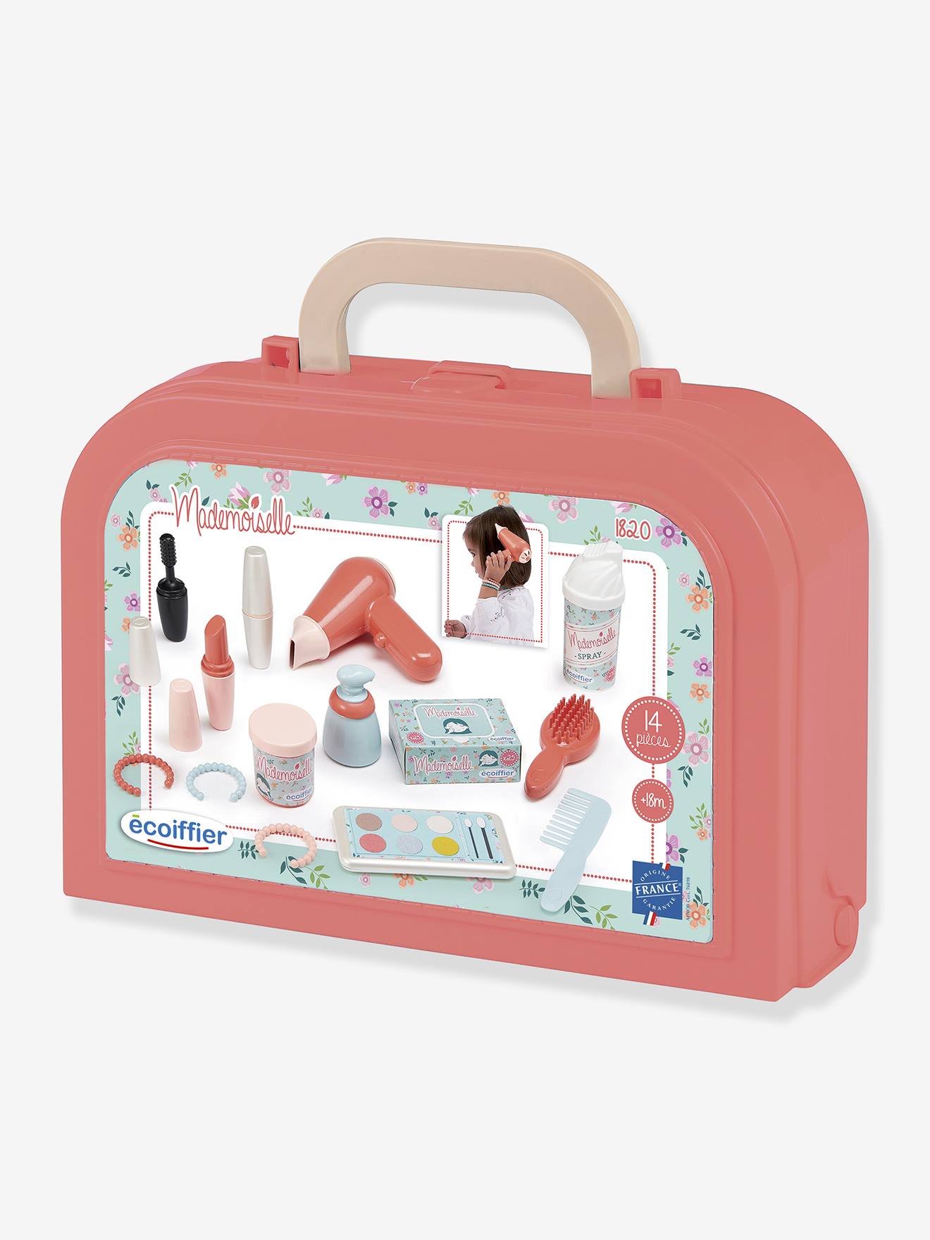 Valisette rétro beauté multicolore