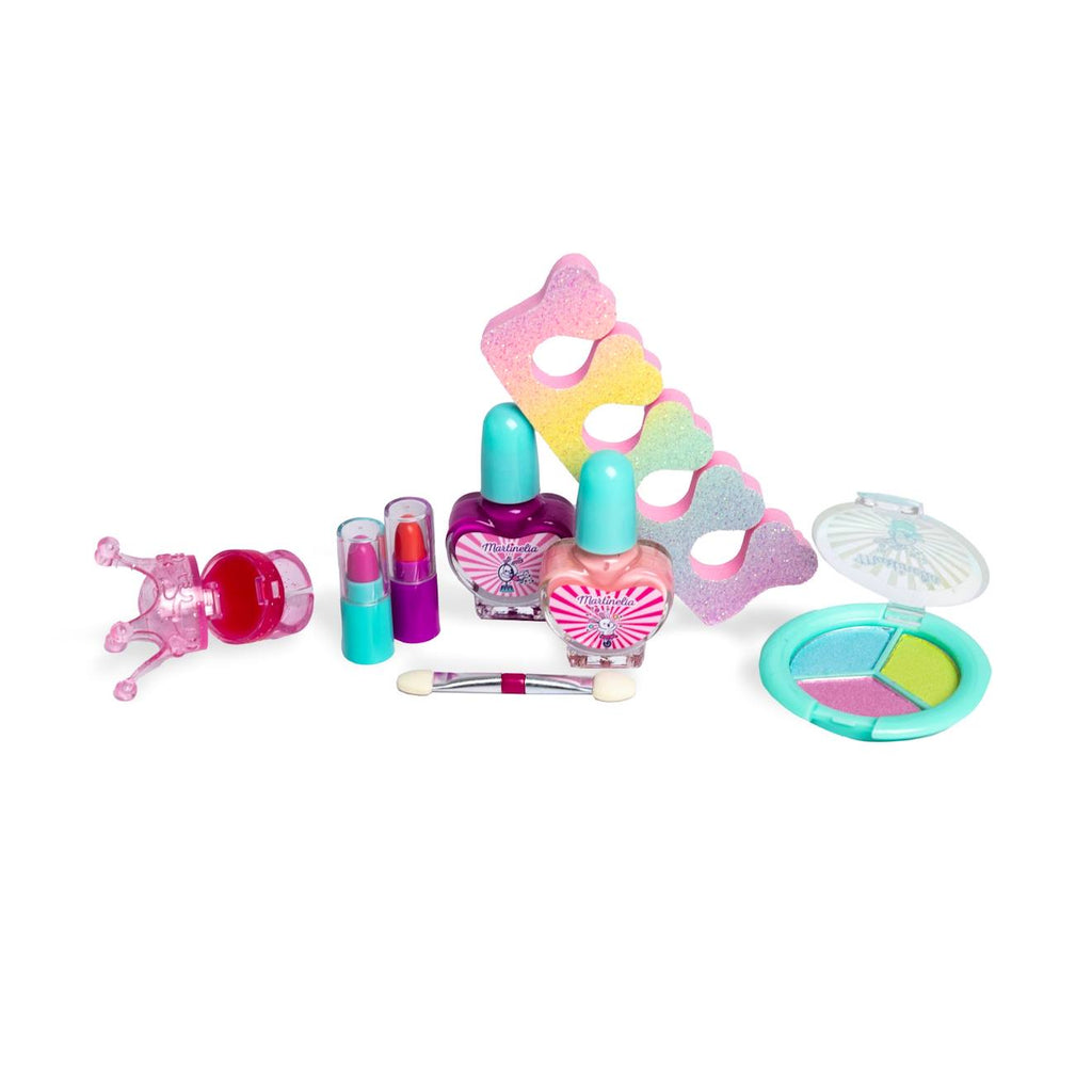 Vanity lapin avec maquillage multicolore