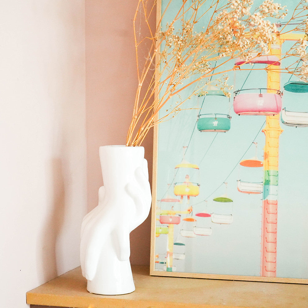 Vase Deux Mains L'Union Florale - Vase Original