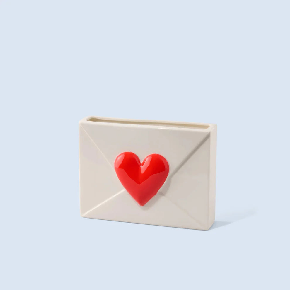 Vase Lettre Cœur - Déco originale et tendance Fluid Market