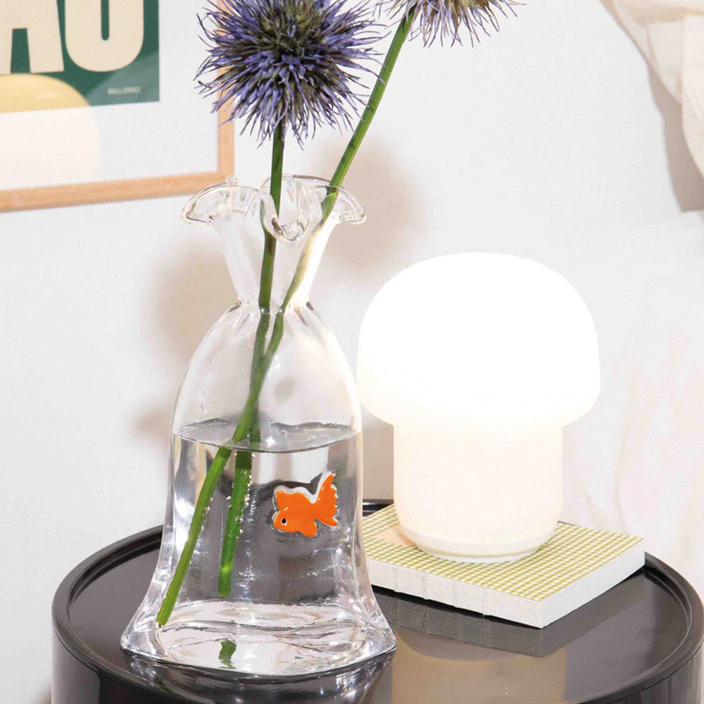 Vase Poisson Rouge Goldfish - Vase Original