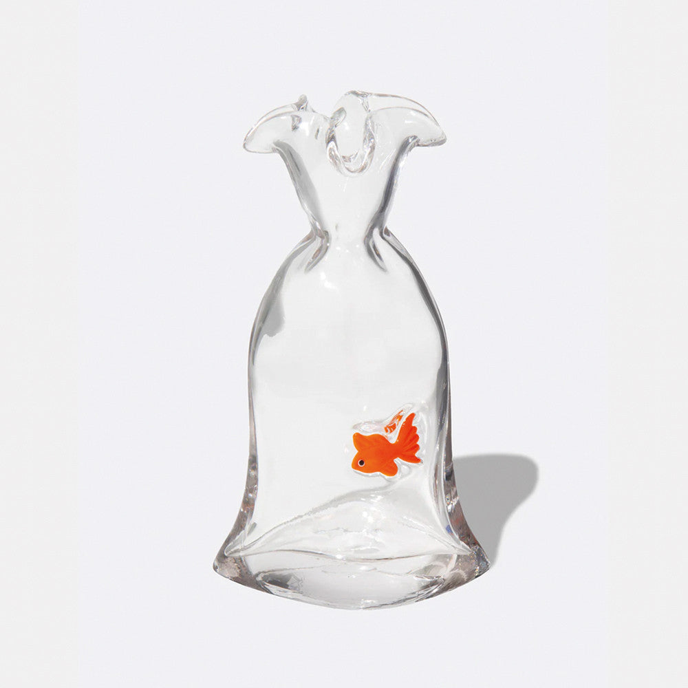 Vase Poisson Rouge Goldfish - Vase Original