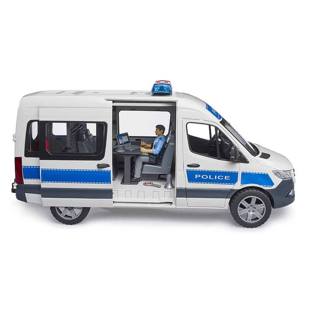 Véhicule d'intervention de la police mb sprinter multicolore