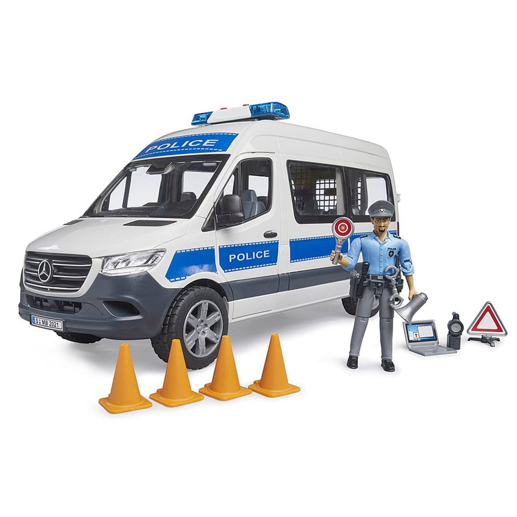 Véhicule d'intervention de la police mb sprinter multicolore