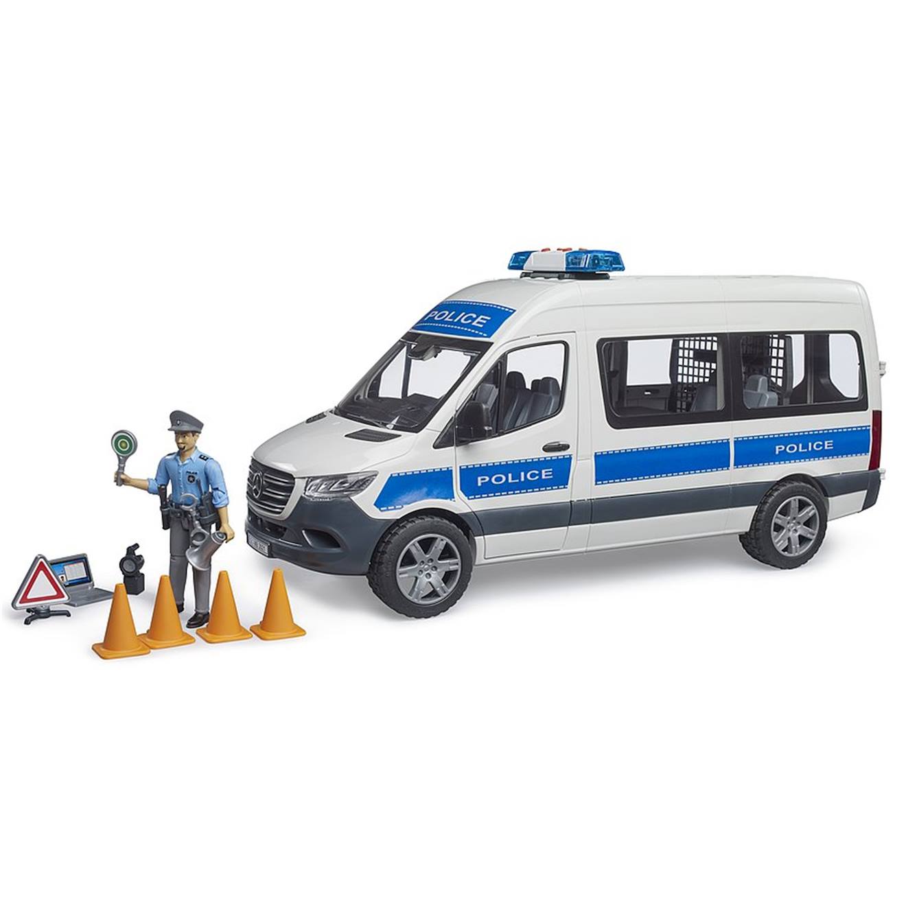 Véhicule d'intervention de la police mb sprinter multicolore