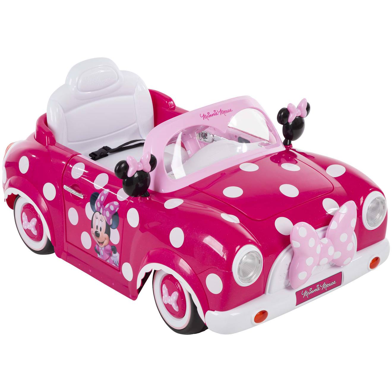 Véhicule électrique Disney Minnie rose