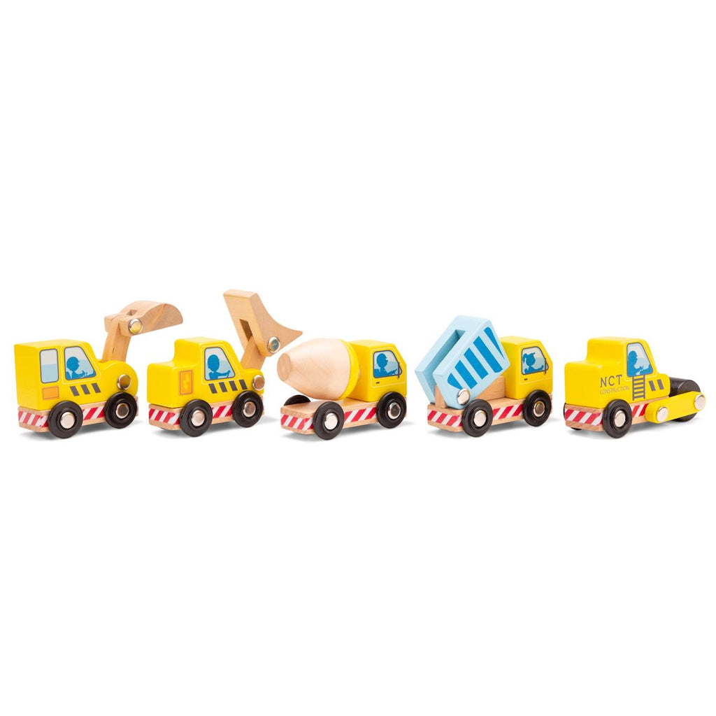 Véhicules de construction jaune
