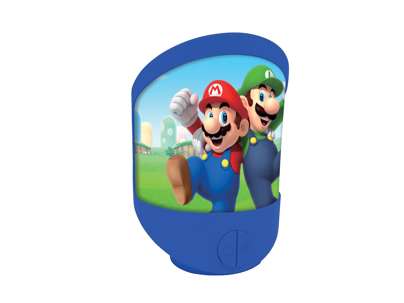 Veilleuse de chevet ou murale Super Mario bleu