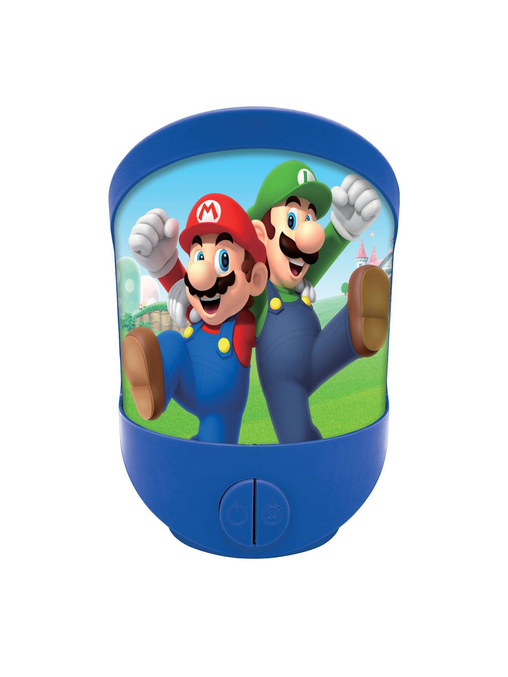 Veilleuse de chevet ou murale Super Mario bleu