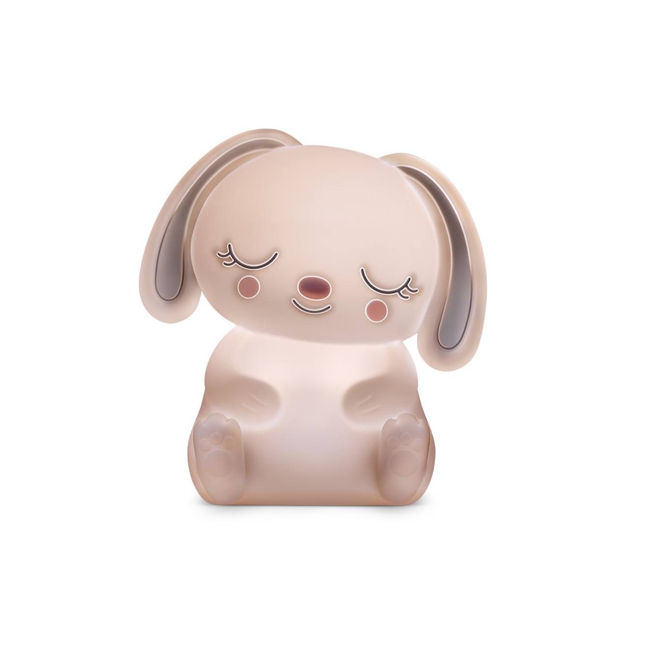 Veilleuse - doudou lapinou multicolore
