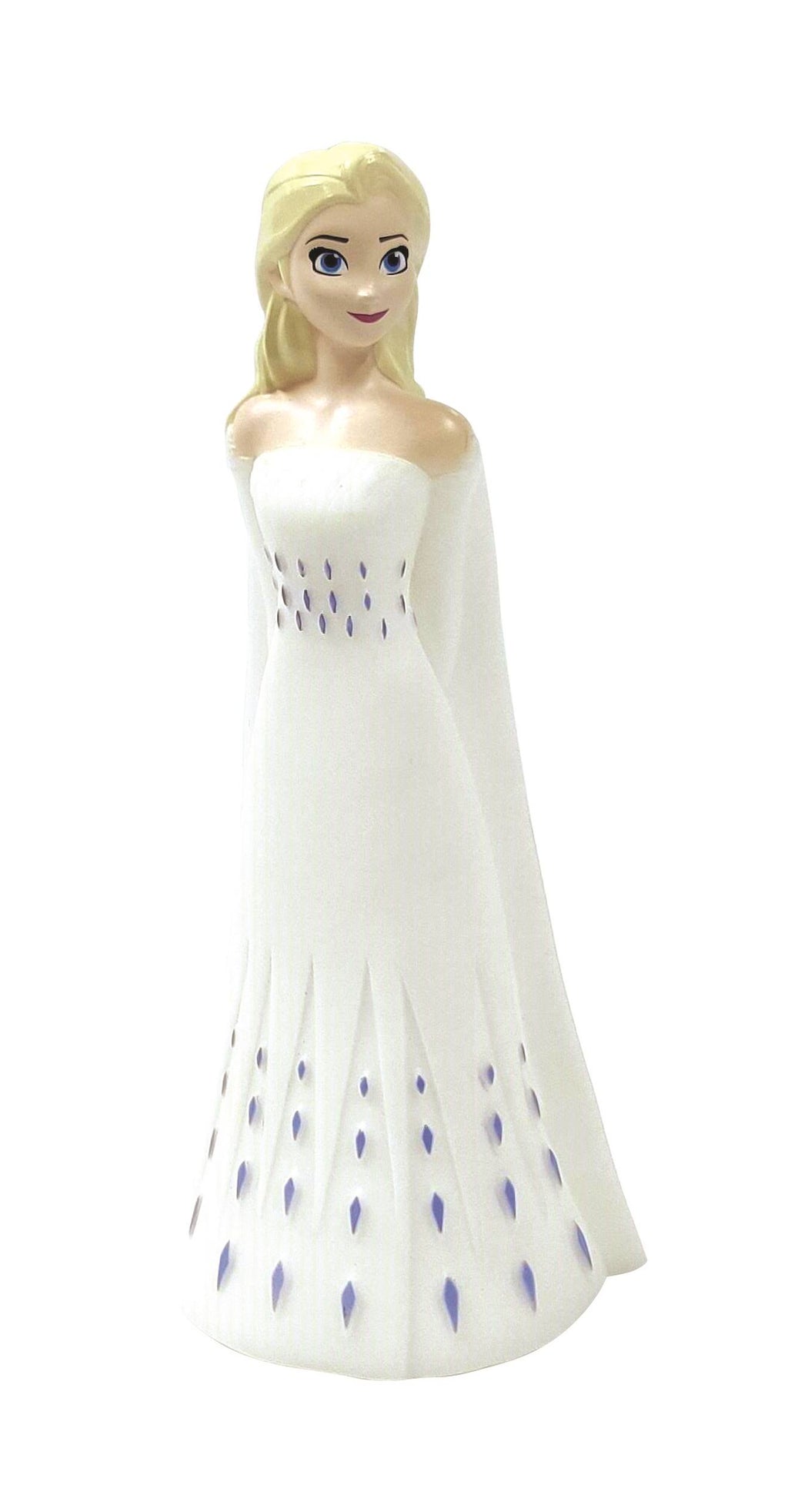 Veilleuse en 3D avec variation de couleurs elsa Reine des Neiges blanc