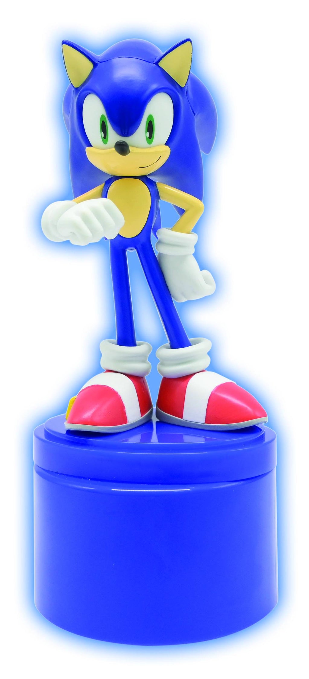 Veilleuse en 3D avec variation de couleurs Sonic bleu