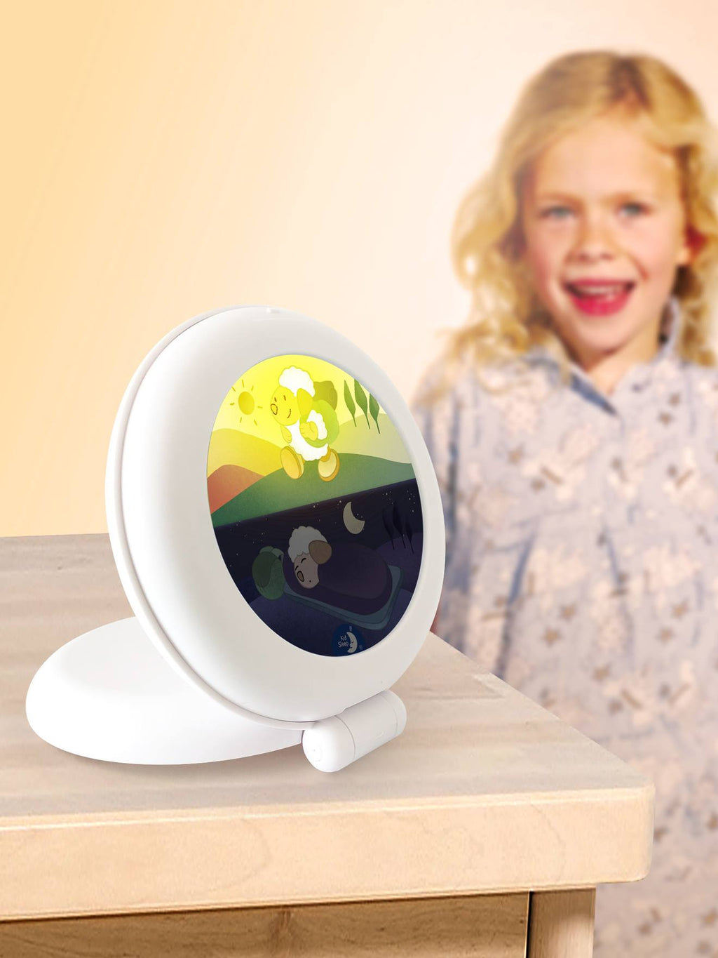 Veilleuse globetrotter kid'sleep blanc