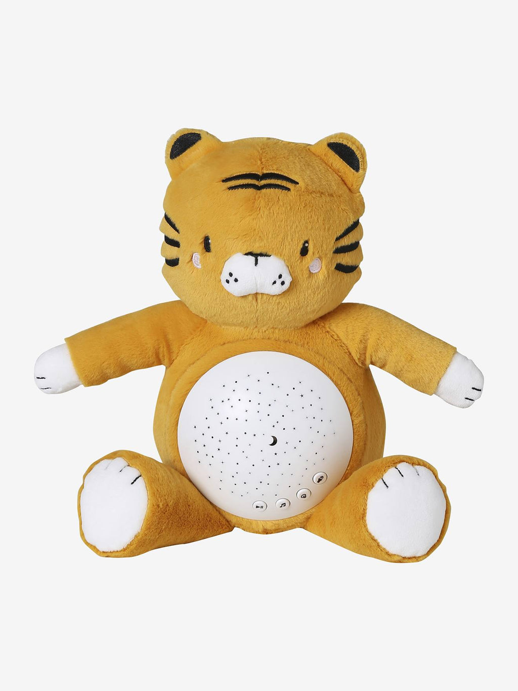 Veilleuse peluche projecteur d'étoiles tigre