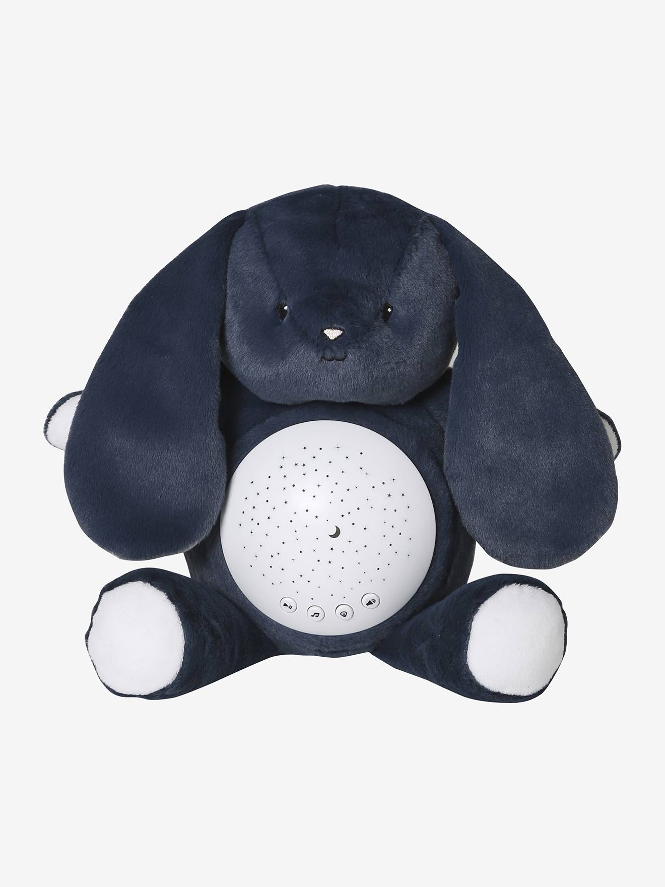 Veilleuse peluche projecteur d'étoiles lapin