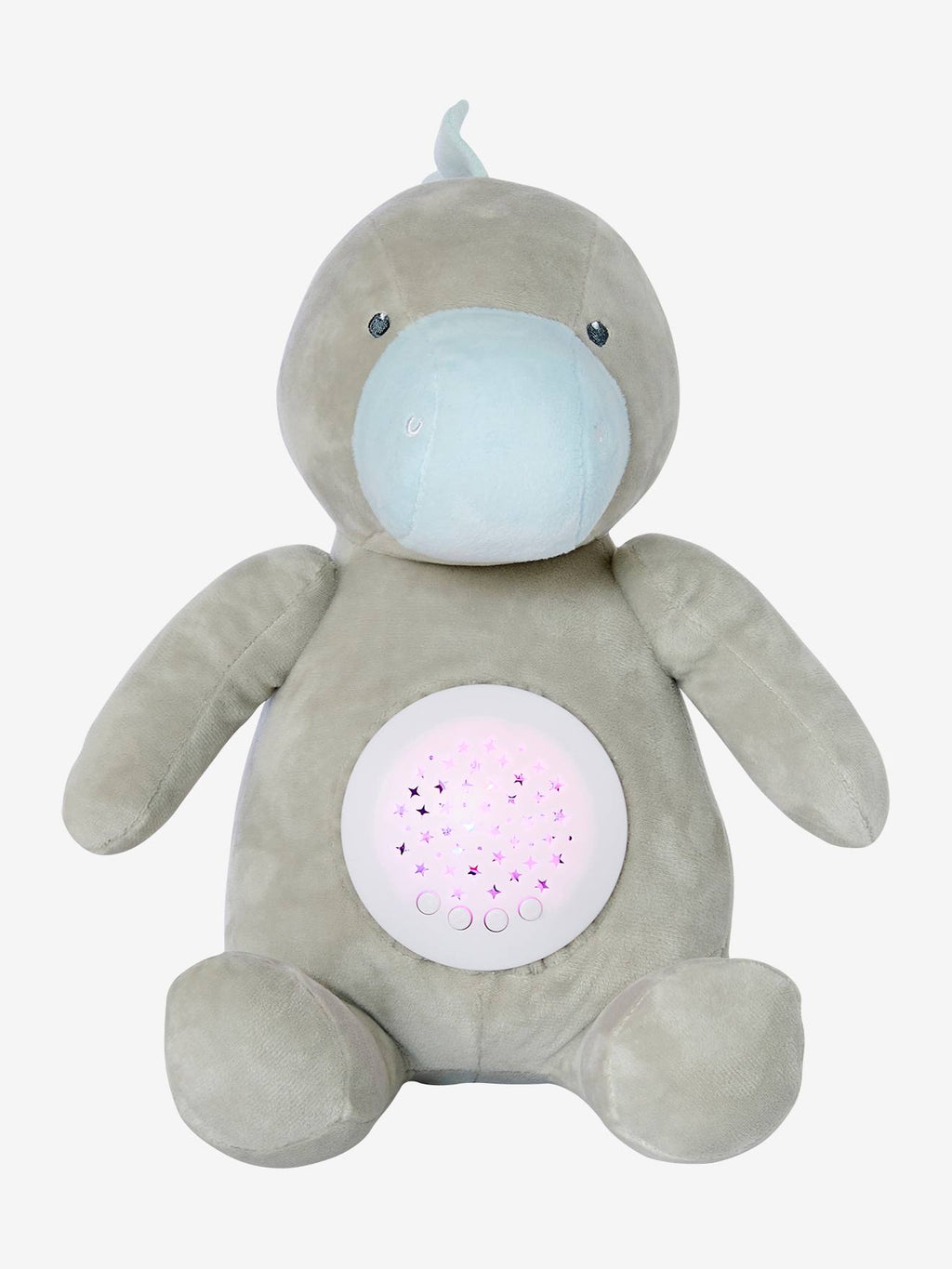 Veilleuse peluche projecteur d'étoiles dinosaure