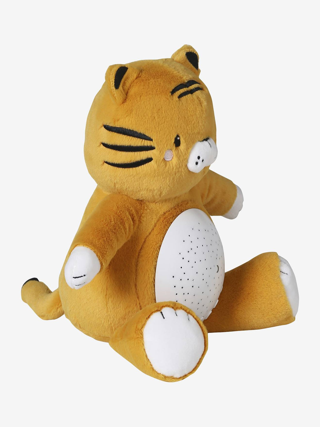 Veilleuse peluche projecteur d'étoiles tigre
