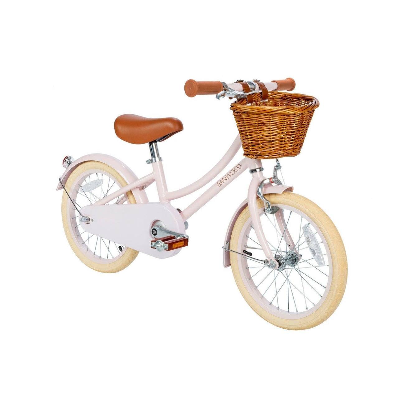 Vélo classique avec pédales de 4 à 7 ans rose