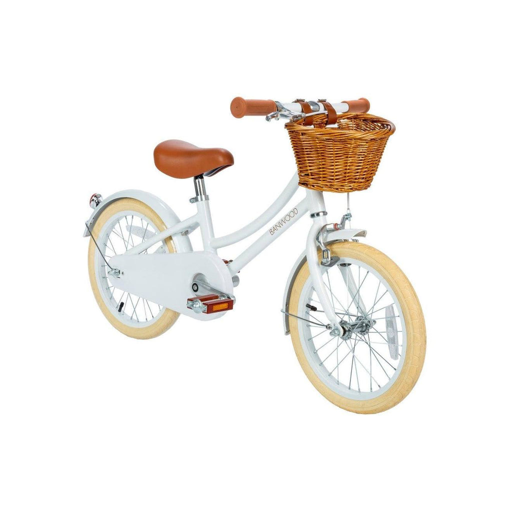 Vélo classique avec pédales de 4 à 7 ans blanc
