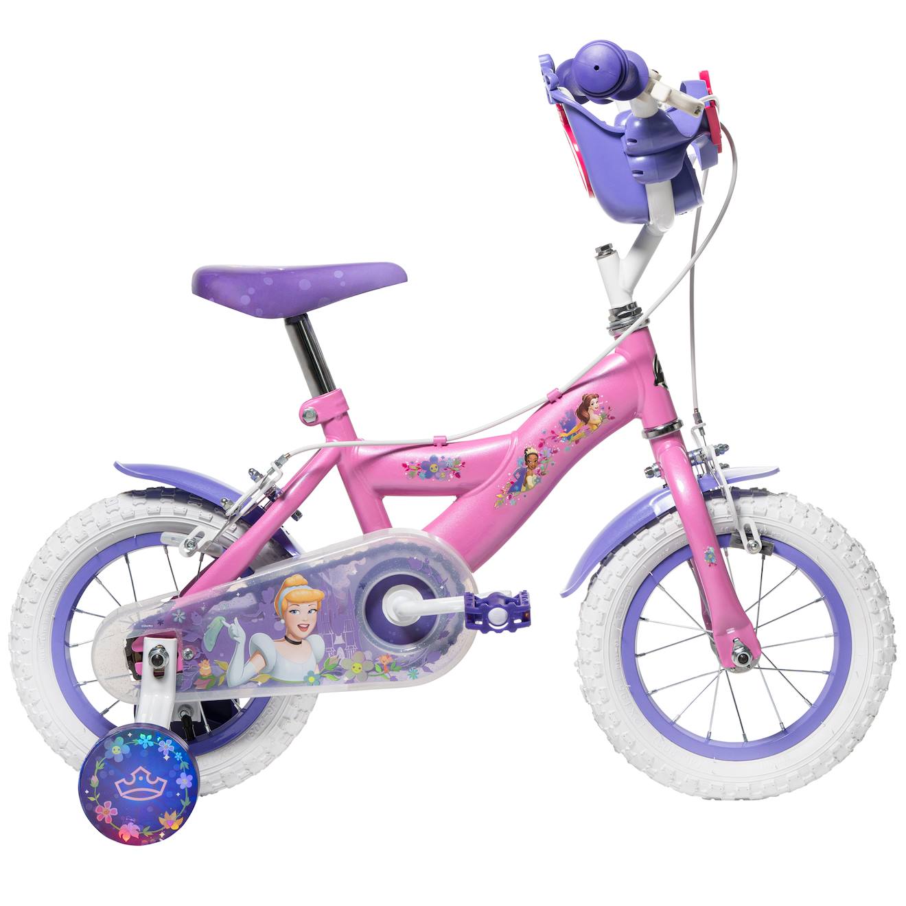Vélo enfant Disney Princess 12 rose-violet