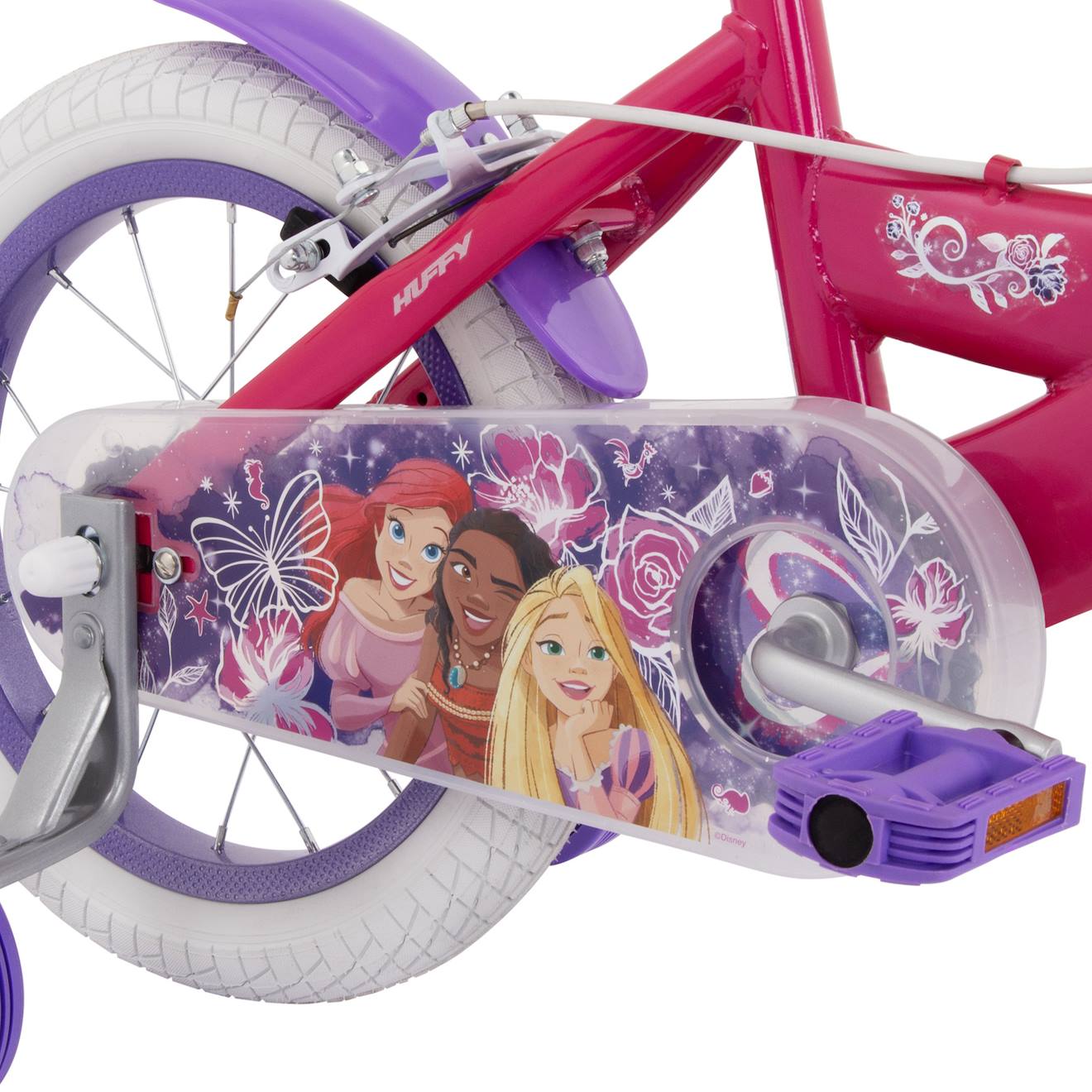 Vélo enfant Disney Princess 14 rose-violet