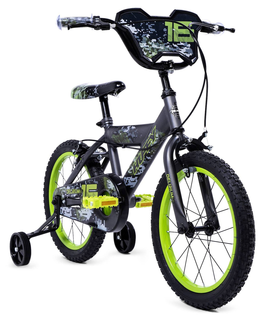 Vélo enfant Huffy delirium 16 gris argenté