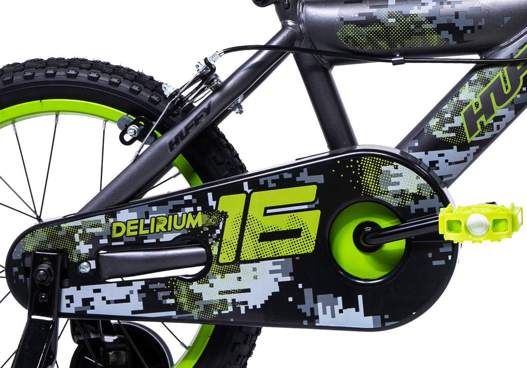 Vélo enfant Huffy delirium 16 gris argenté
