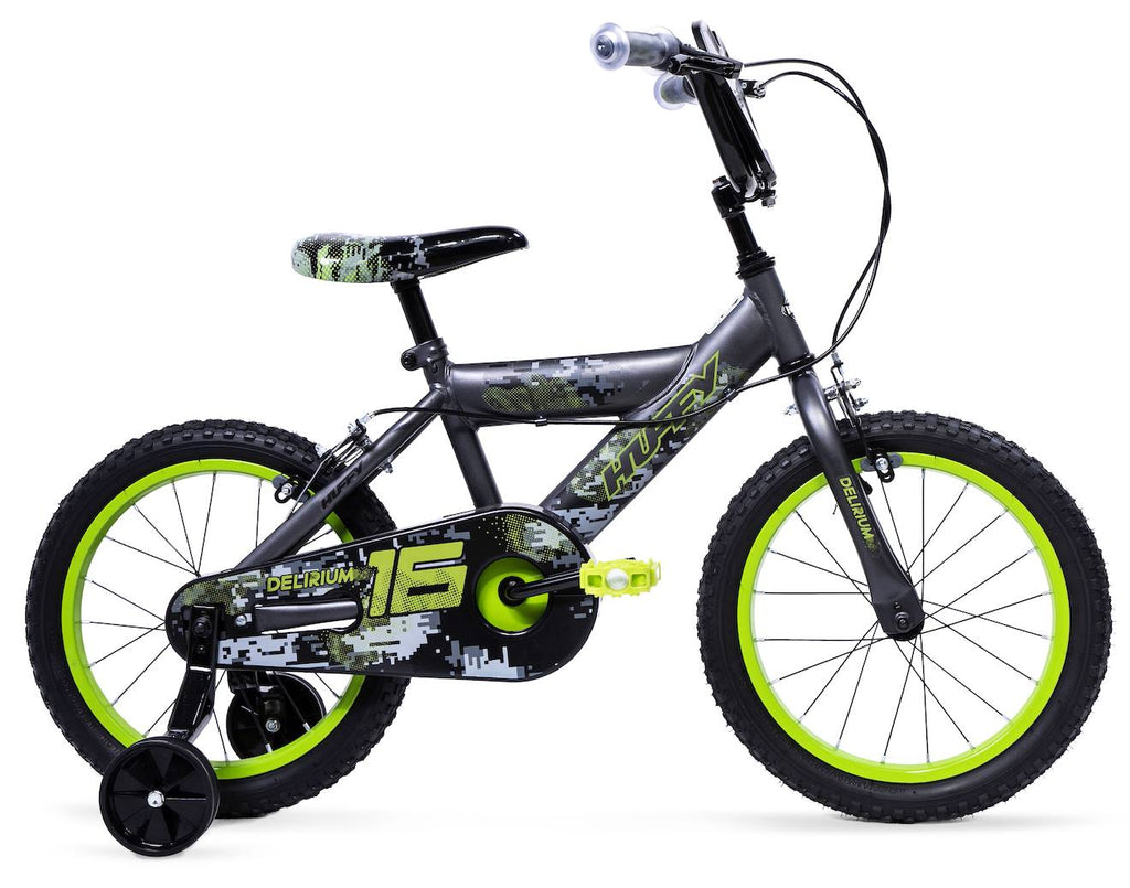 Vélo enfant Huffy delirium 16 gris argenté