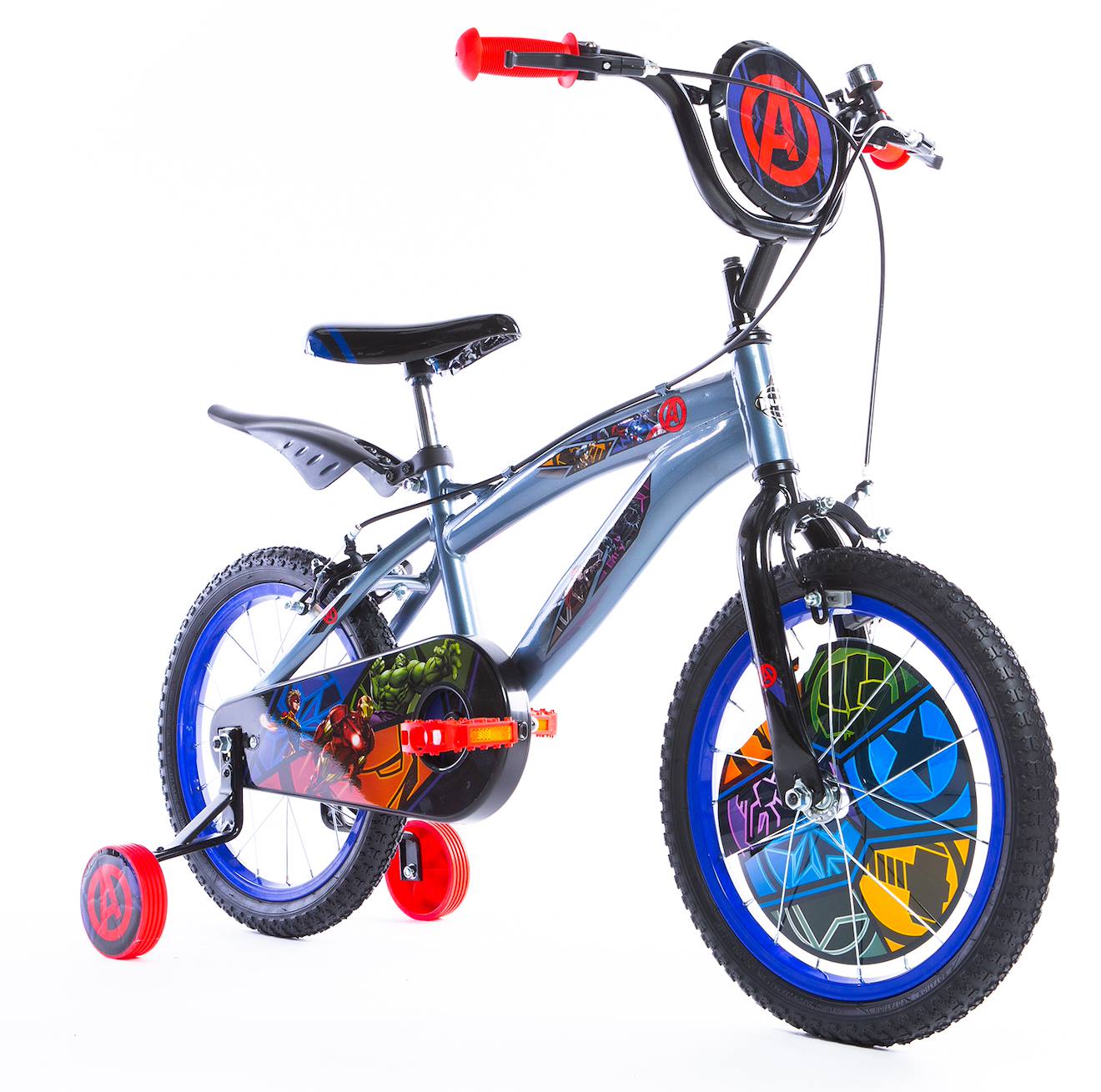 Vélo enfant Marvel Avengers 16 gris