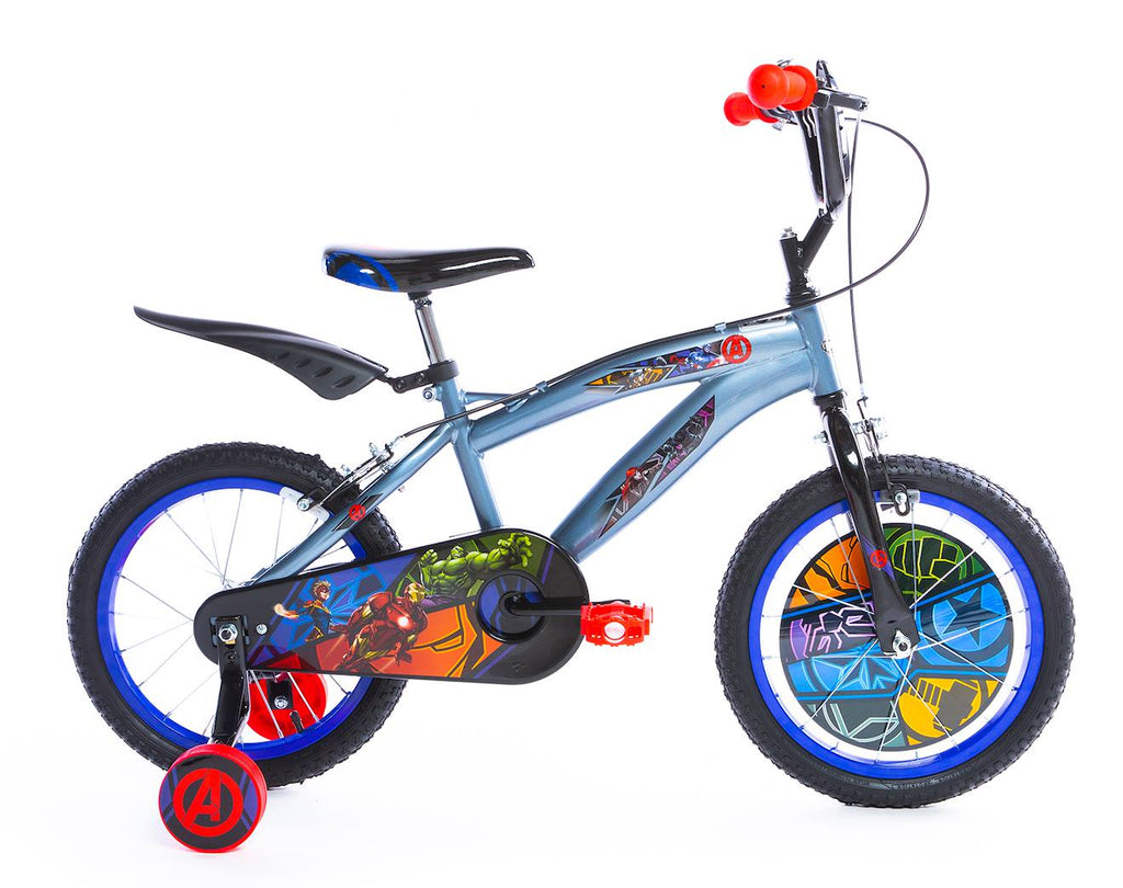 Vélo enfant Marvel Avengers 16 gris