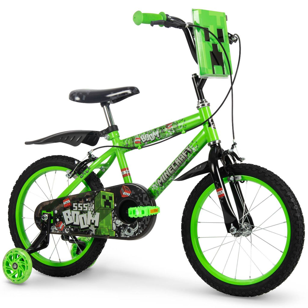 Vélo enfant Minecraft 16 vert