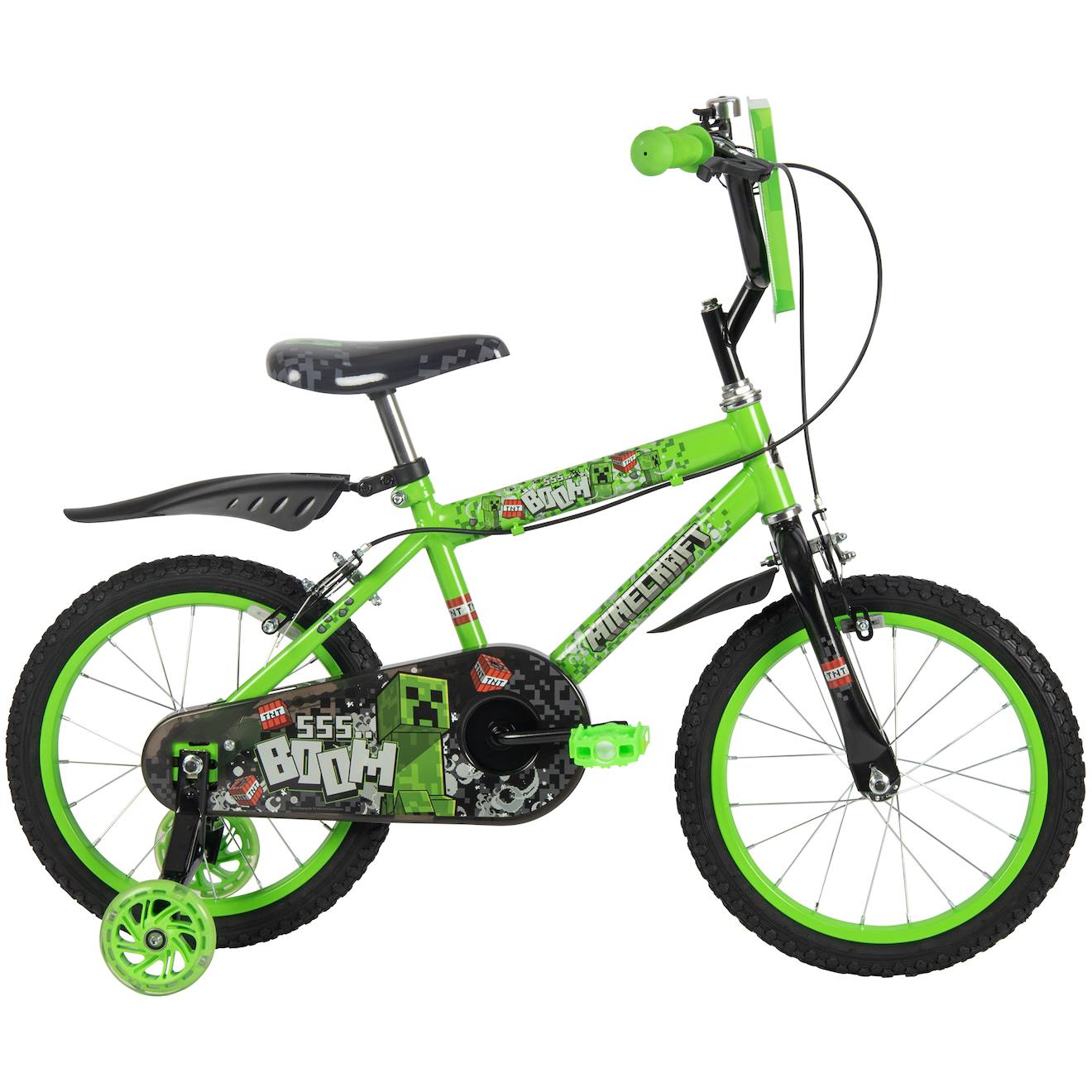Vélo enfant Minecraft 16 vert