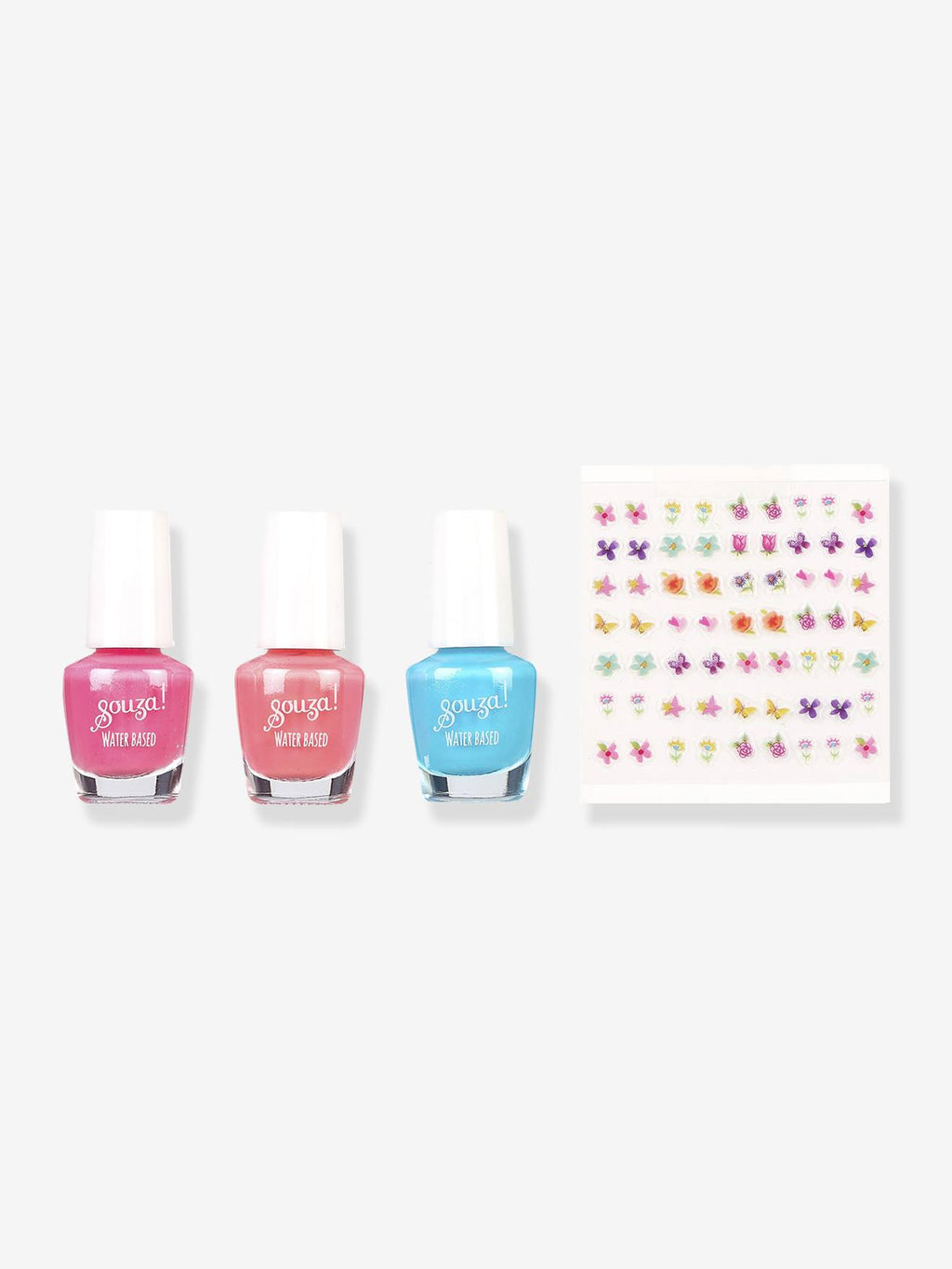 Vernis à ongle + stickers elfe rose