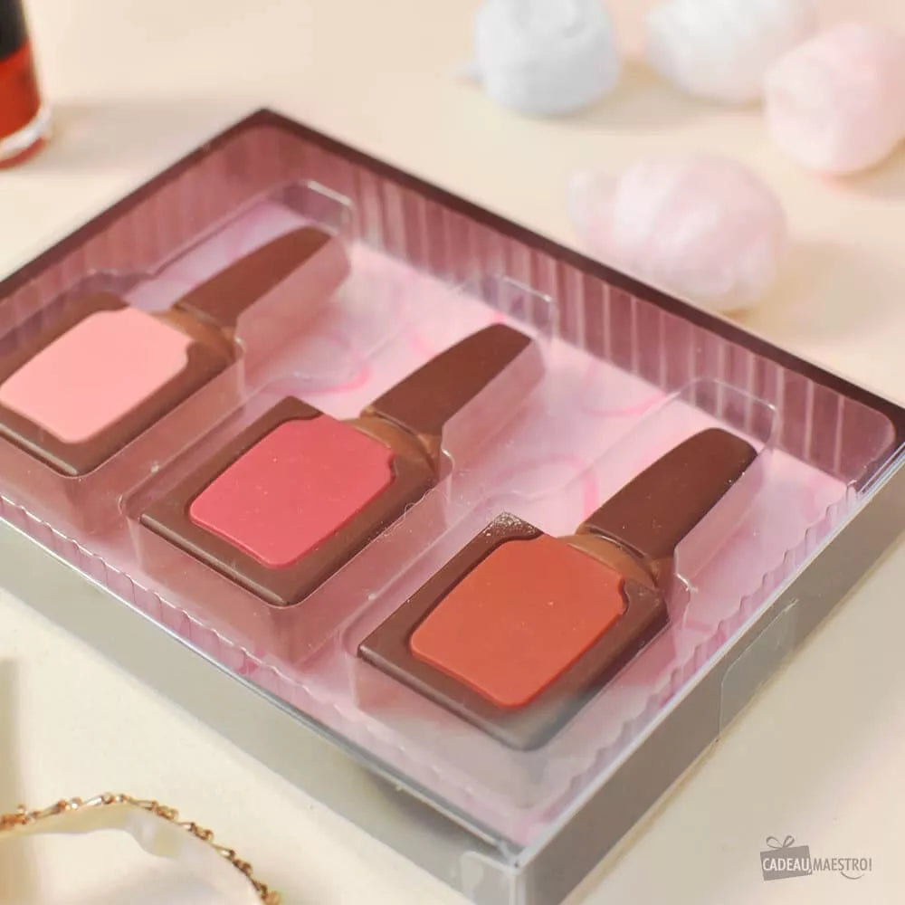 Vernis à ongles en chocolat