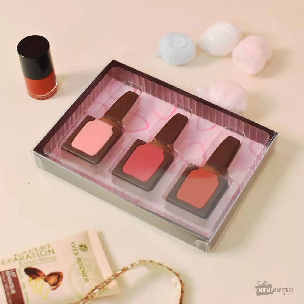 Vernis à ongles en chocolat