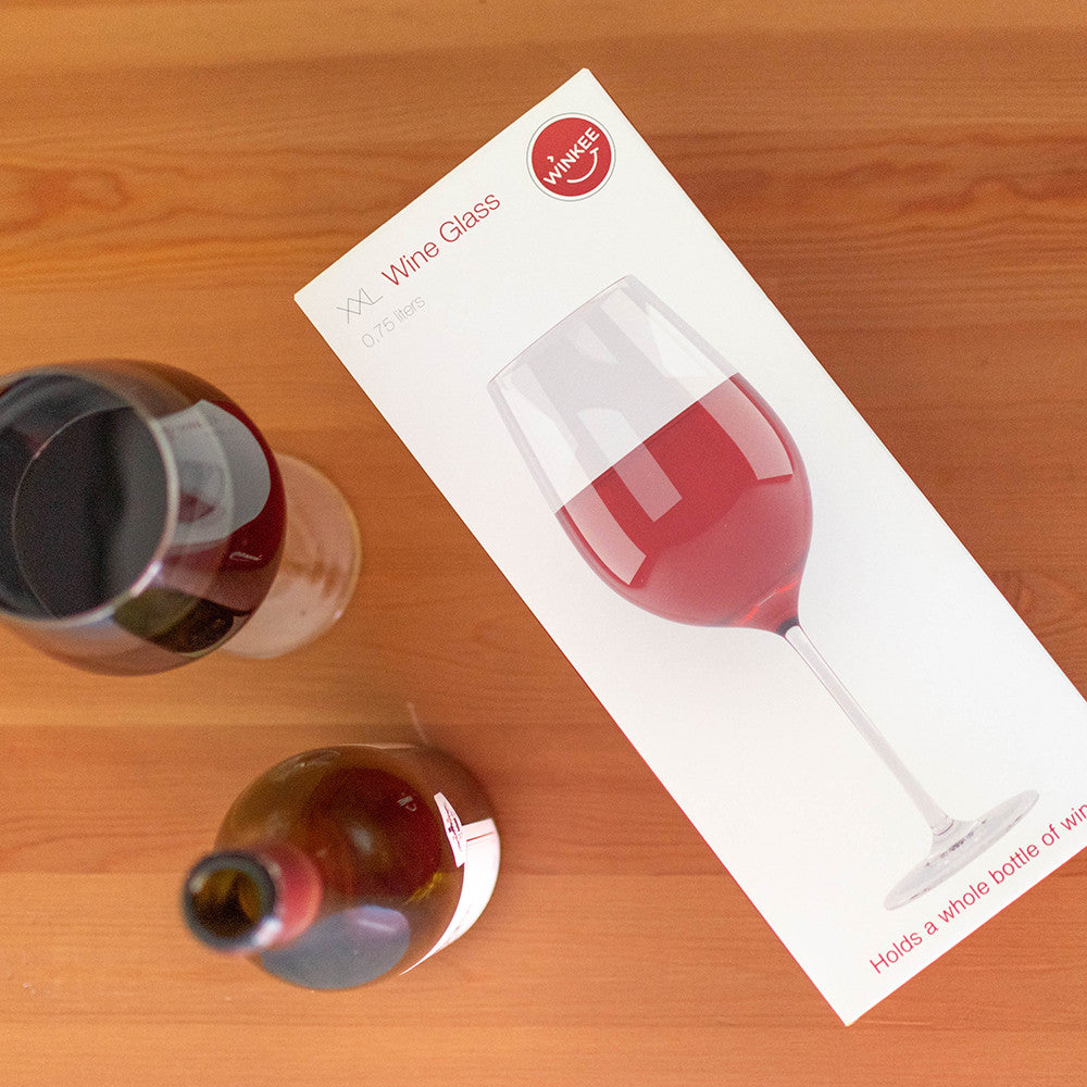 Verre à Vin Géant - Carafe Vin Originale