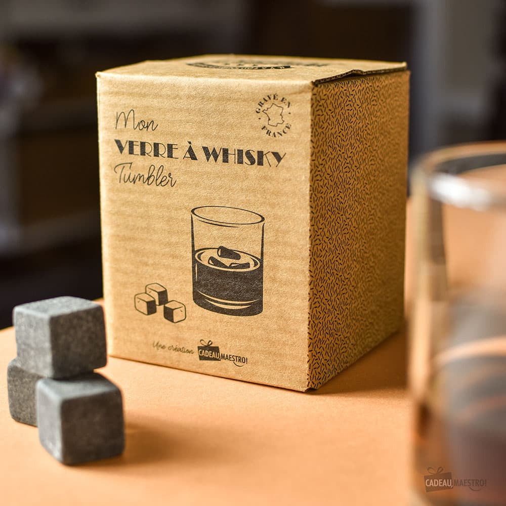 Verre à Whisky Initiales à Personnaliser - Verre Whisky à Personnaliser CadoMaestro