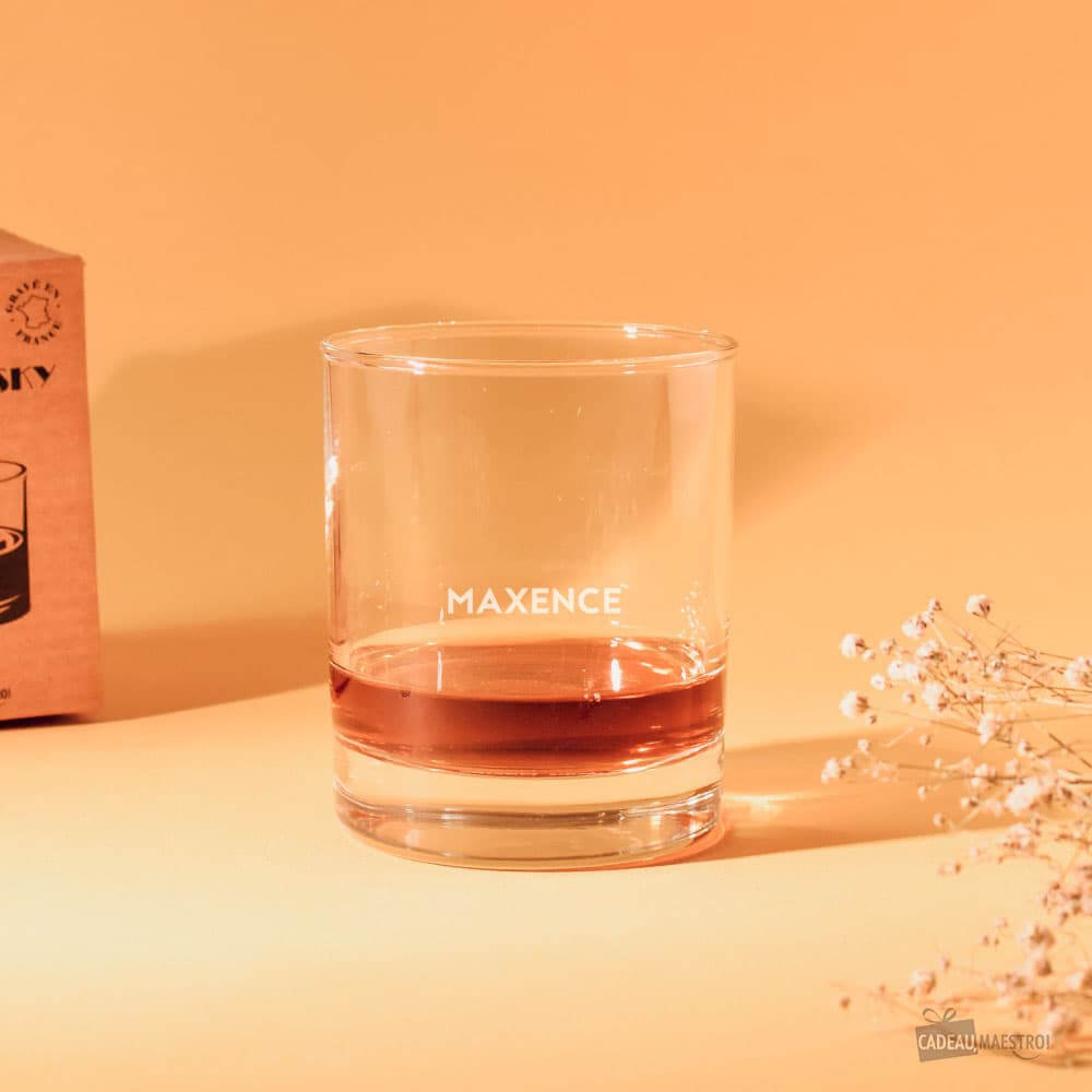 Verre à Whisky Prénom à Personnaliser - Verre Whisky à Personnaliser CadoMaestro