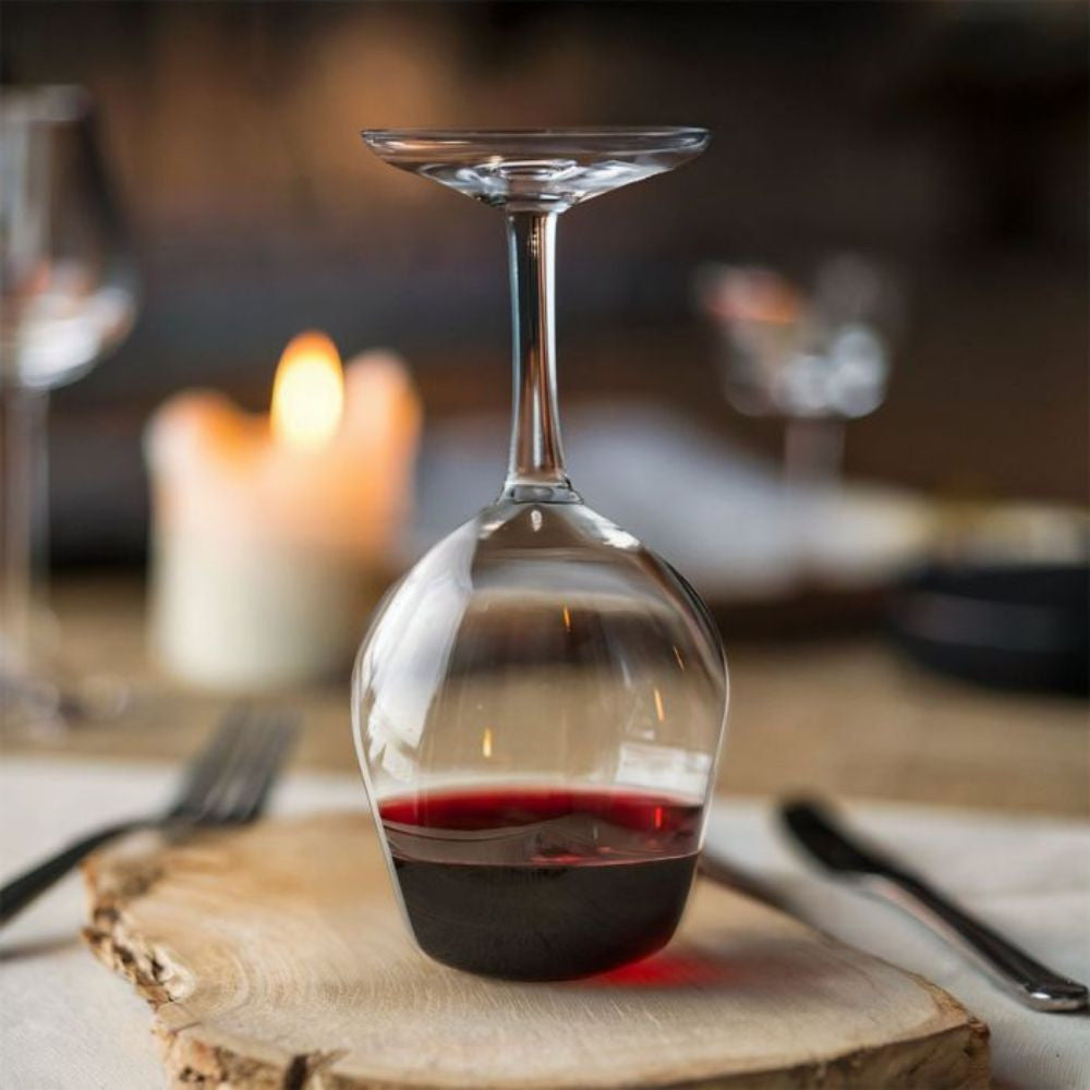 Verre à Vin à l'Envers - Vin