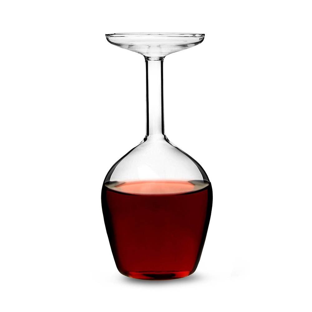 Verre à Vin à l'Envers - Vin CadoMaestro