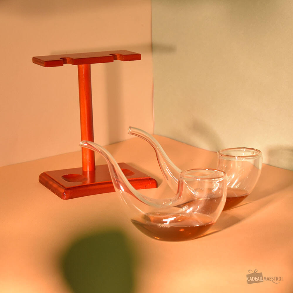 Verres Siroteurs Pipe (x2) - Apéro Original Bar Originale