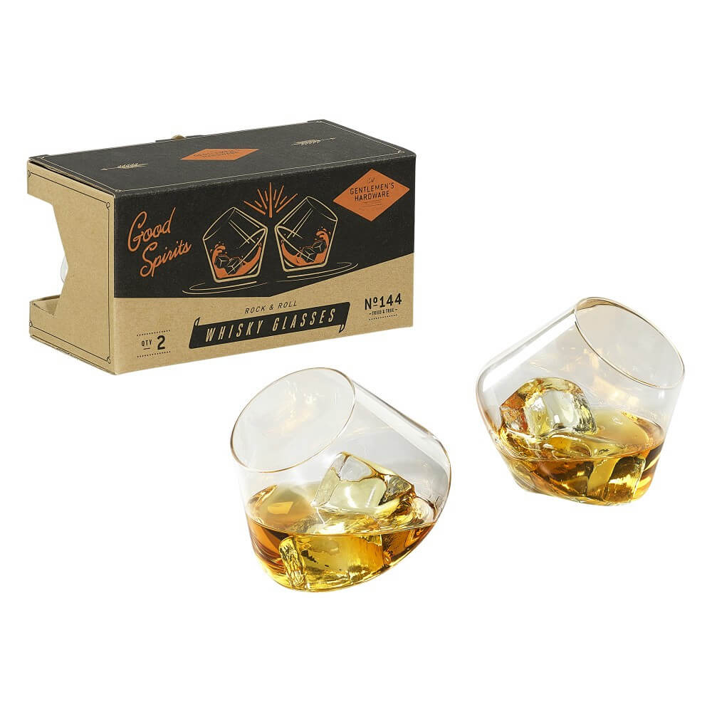 Verres à Whisky Rock & Roll (x2) - Art de la Table Gentlemen's Hardware