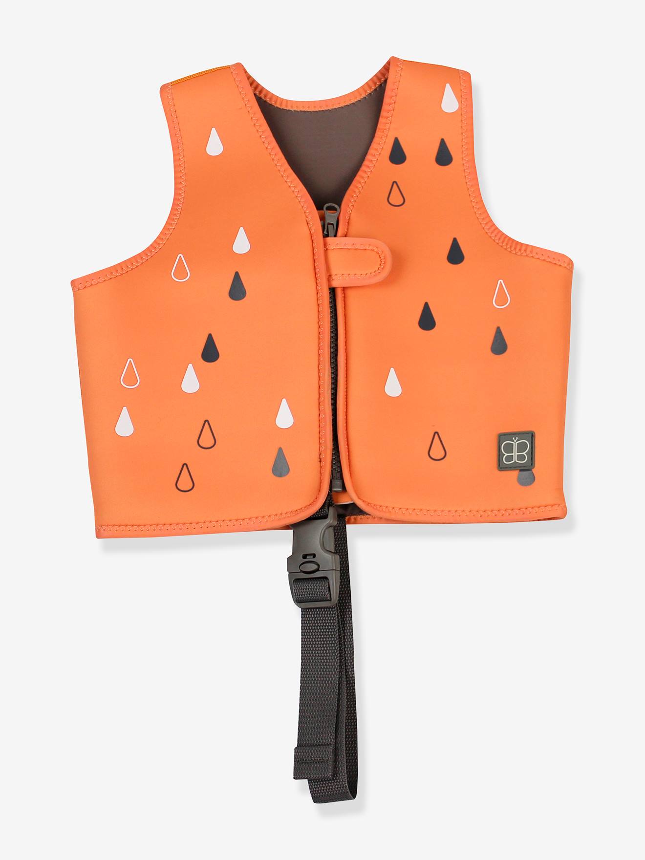 Veste de natation évolutive naj - orange