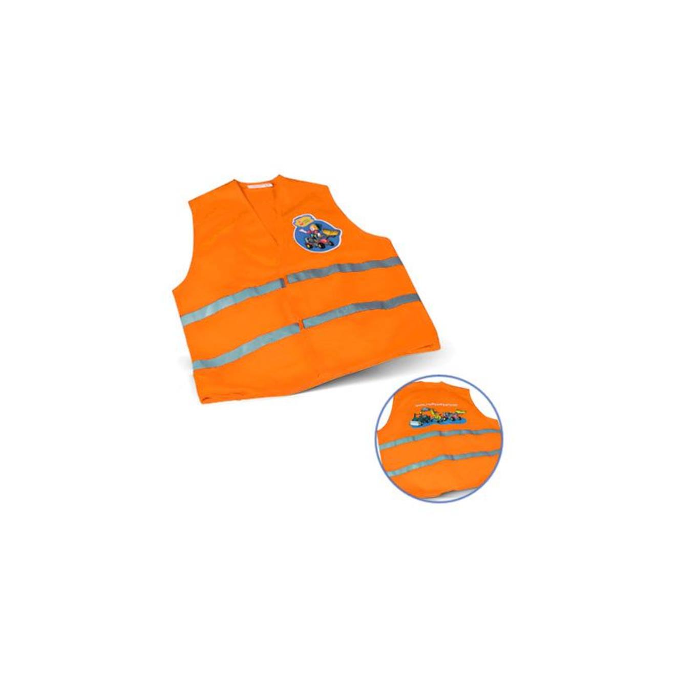 Veste de sécurité orange