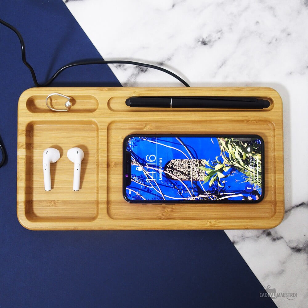 Vide-Poche Chargeur Sans Fil - Chargeur et Accessoire de Chargement