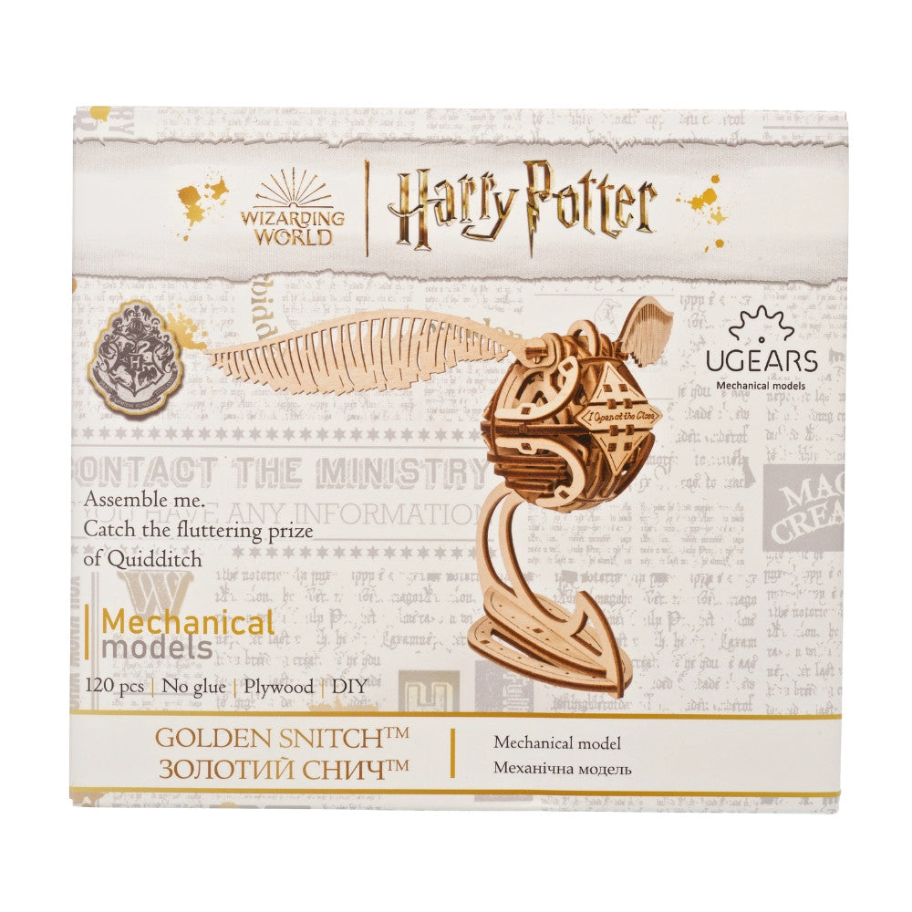 Vif d'Or Harry Potter à Monter - Maquette Bois