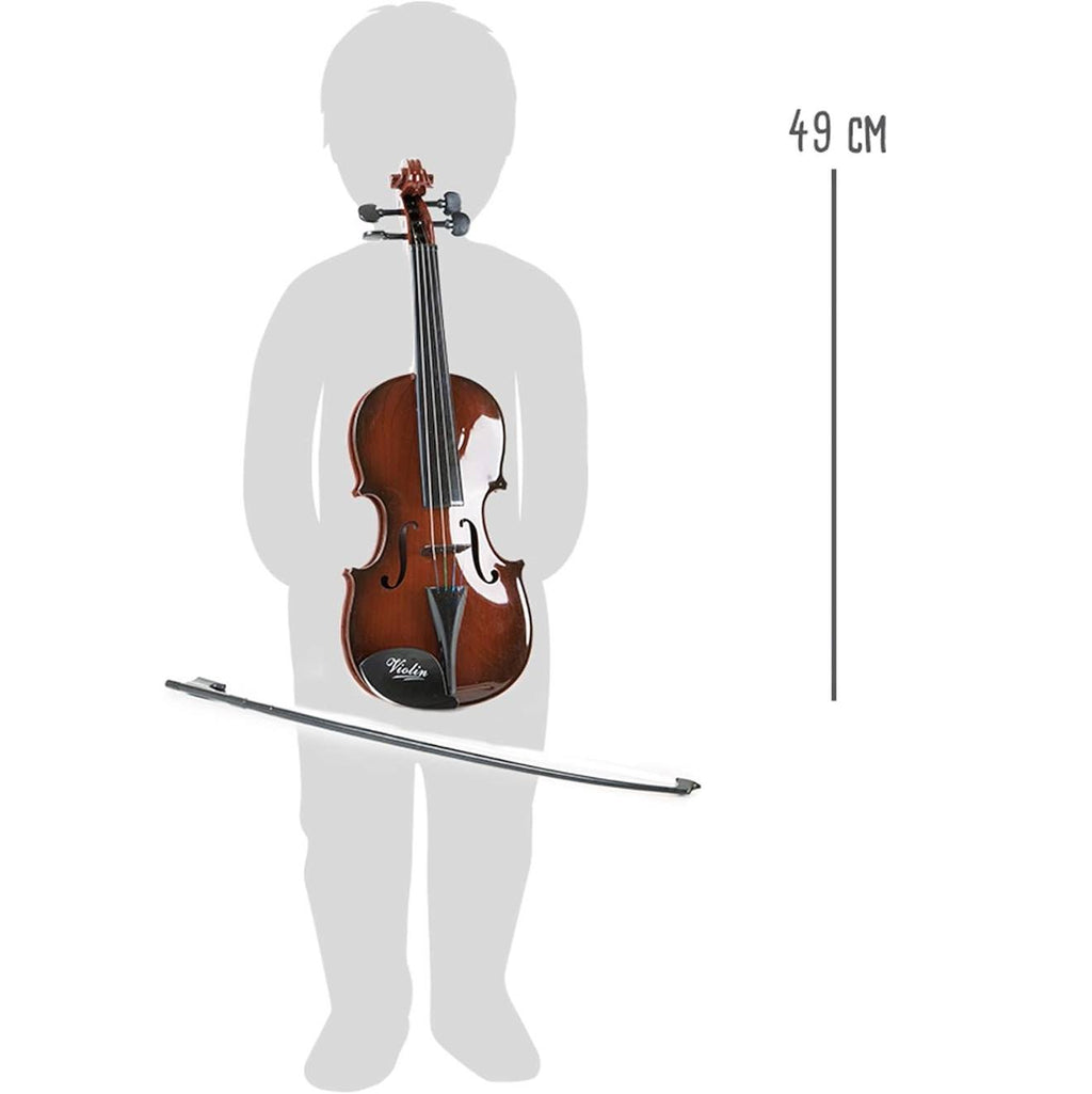 Violon classique pour enfant marron