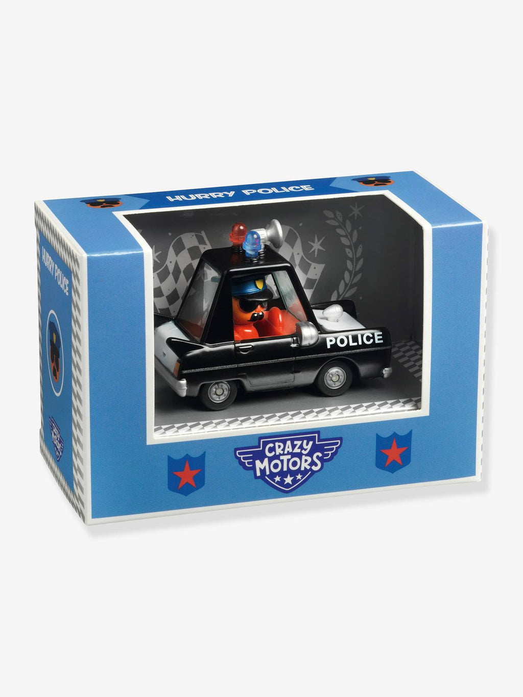 Voiture crazy motors hurry police